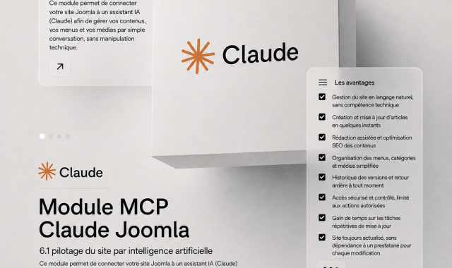 Module MCP Joomla : pilotez Joomla avec Claude et l’IA c'est possible !
